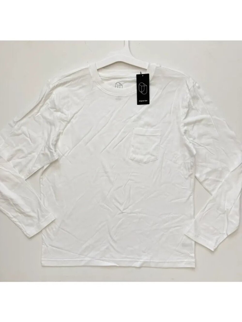 Original Use Men’s Long Sleeve Pocket Tee Size M
